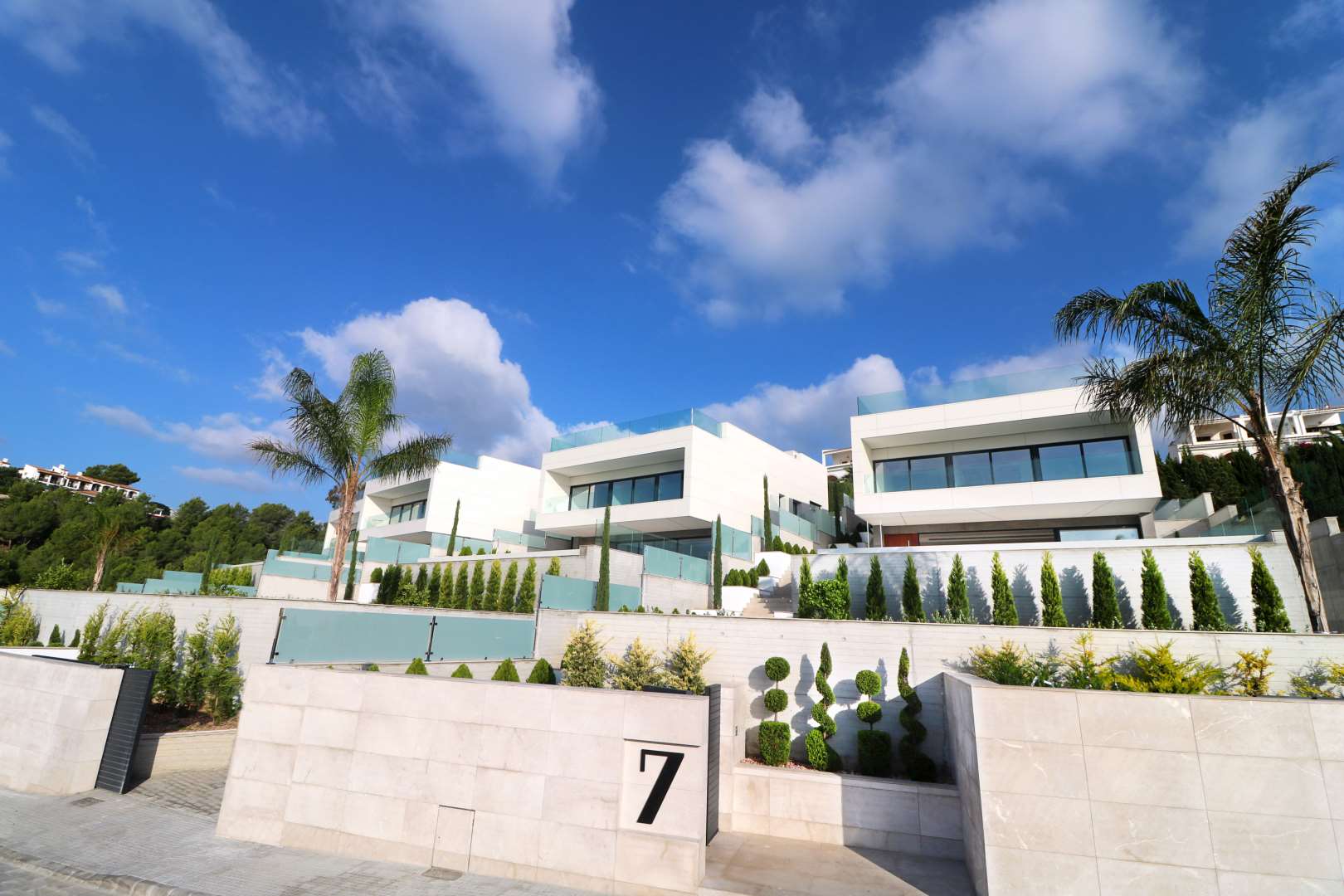 4 luxuriöse Neubau Villen mit herrlichem Meerblick in Alcanada, Alcudia