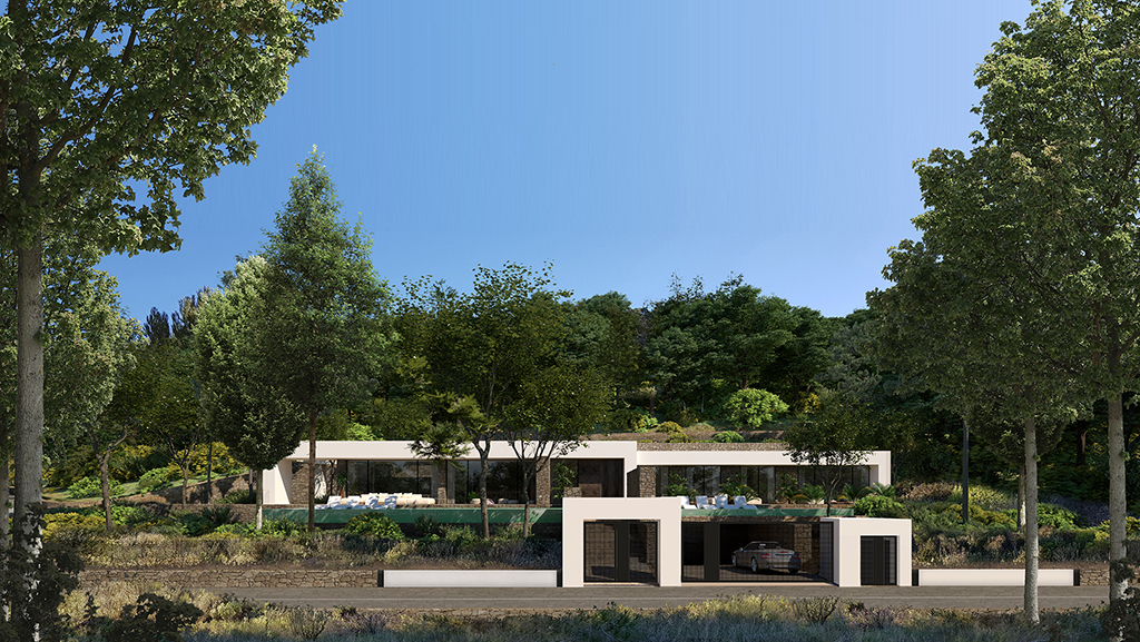 Lujo en una sola planta en la exclusiva zona residencial de Roca Llisa, Ibiza