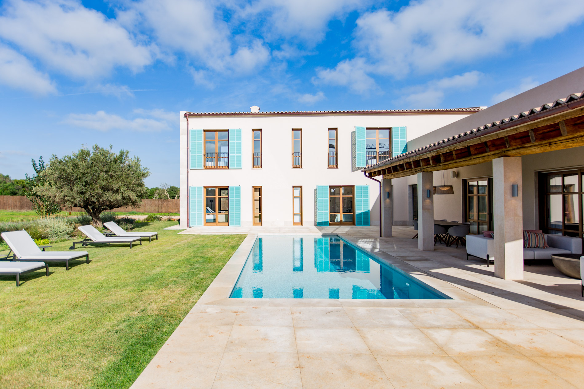 Espectacular finca rústica de nueva construcción en Santanyi