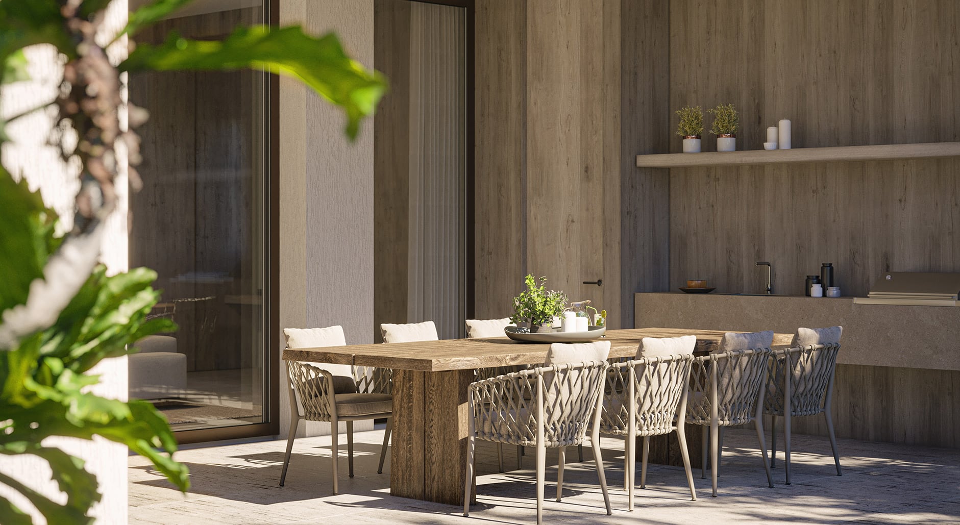 Vivienda de nueva construcción con un concepto unico y sincero en Cala Figuera