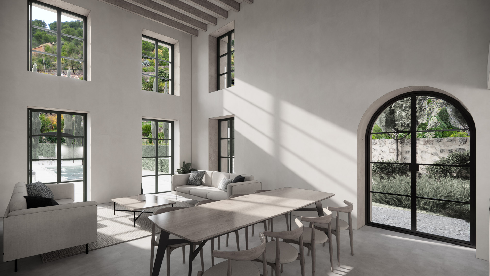 Casa de pueblo a reformar en gran solar con vistas a Soller, Fornalutx y Puerto de Soller