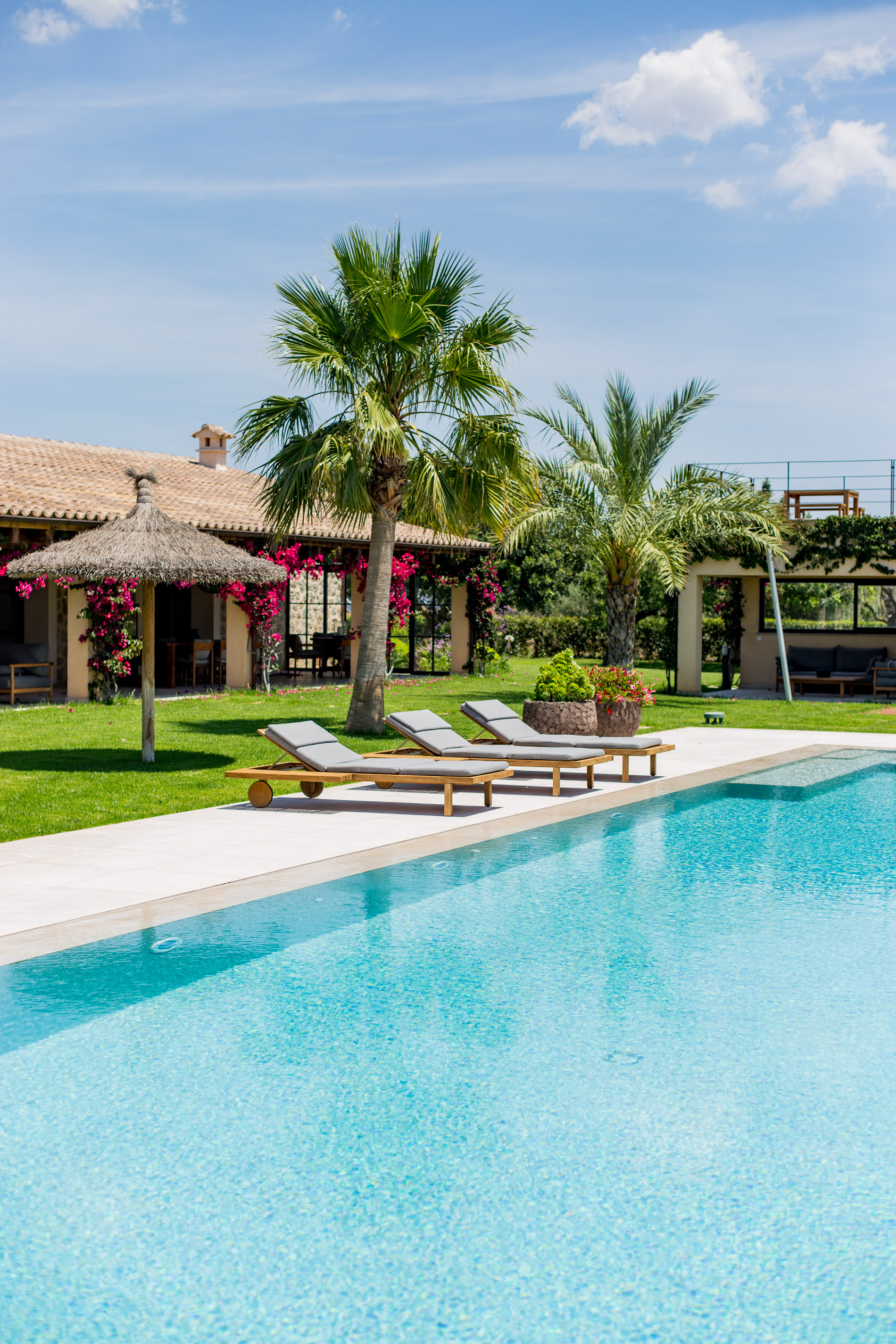 Espectacular finca de piedra con vistas despejada en Santa Maria