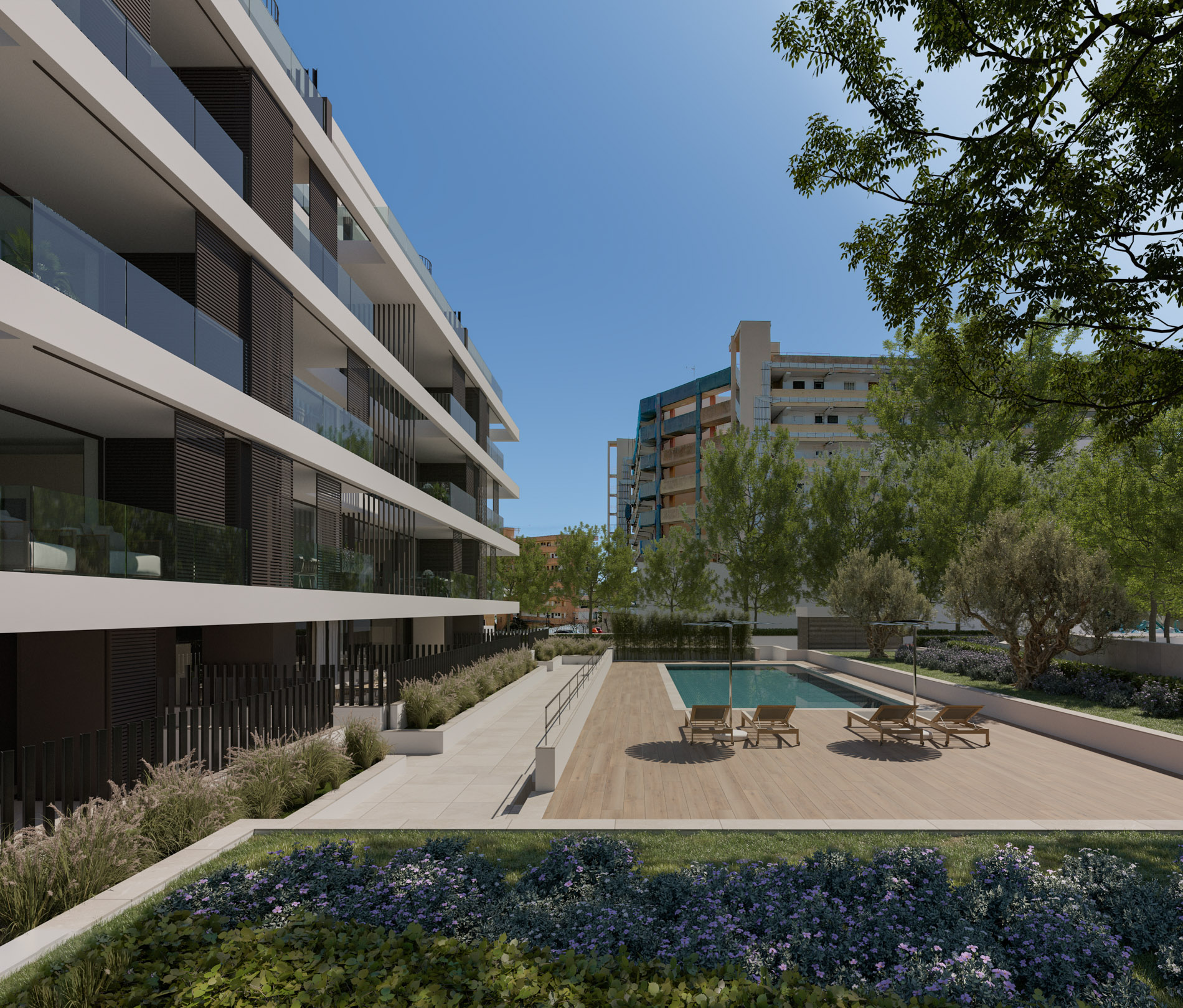 Neubau Wohnung in der N\u00e4he des Marivent-Palastes, Cala Major