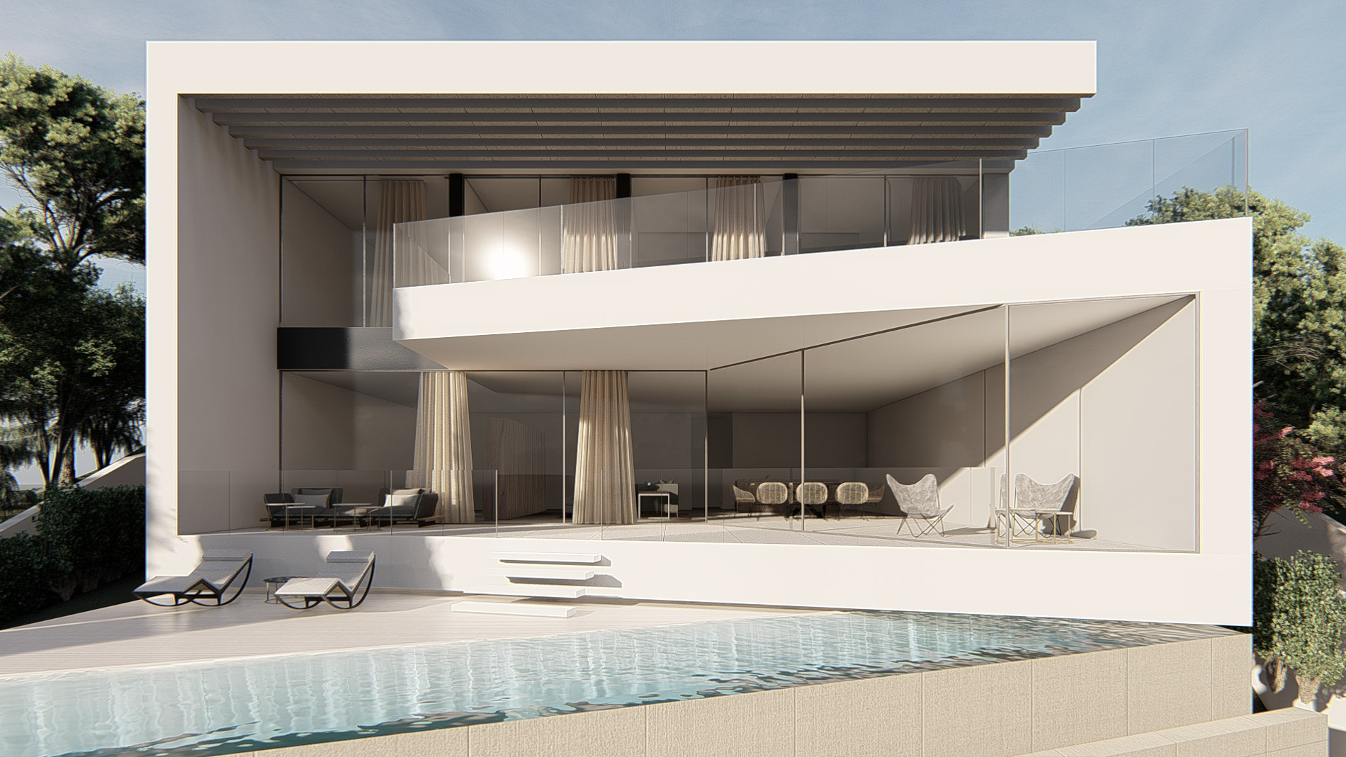 Espectacular solar con licencia y con vistas al mar en Camp de Mar