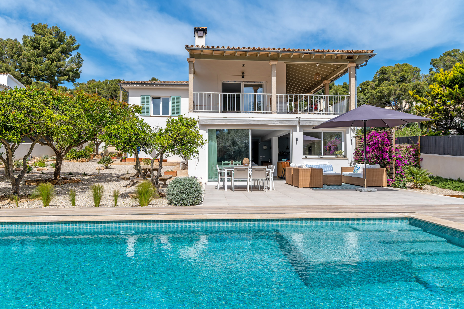 Spacious Modern Family Villa in Santa Ponsa, Mallorca.