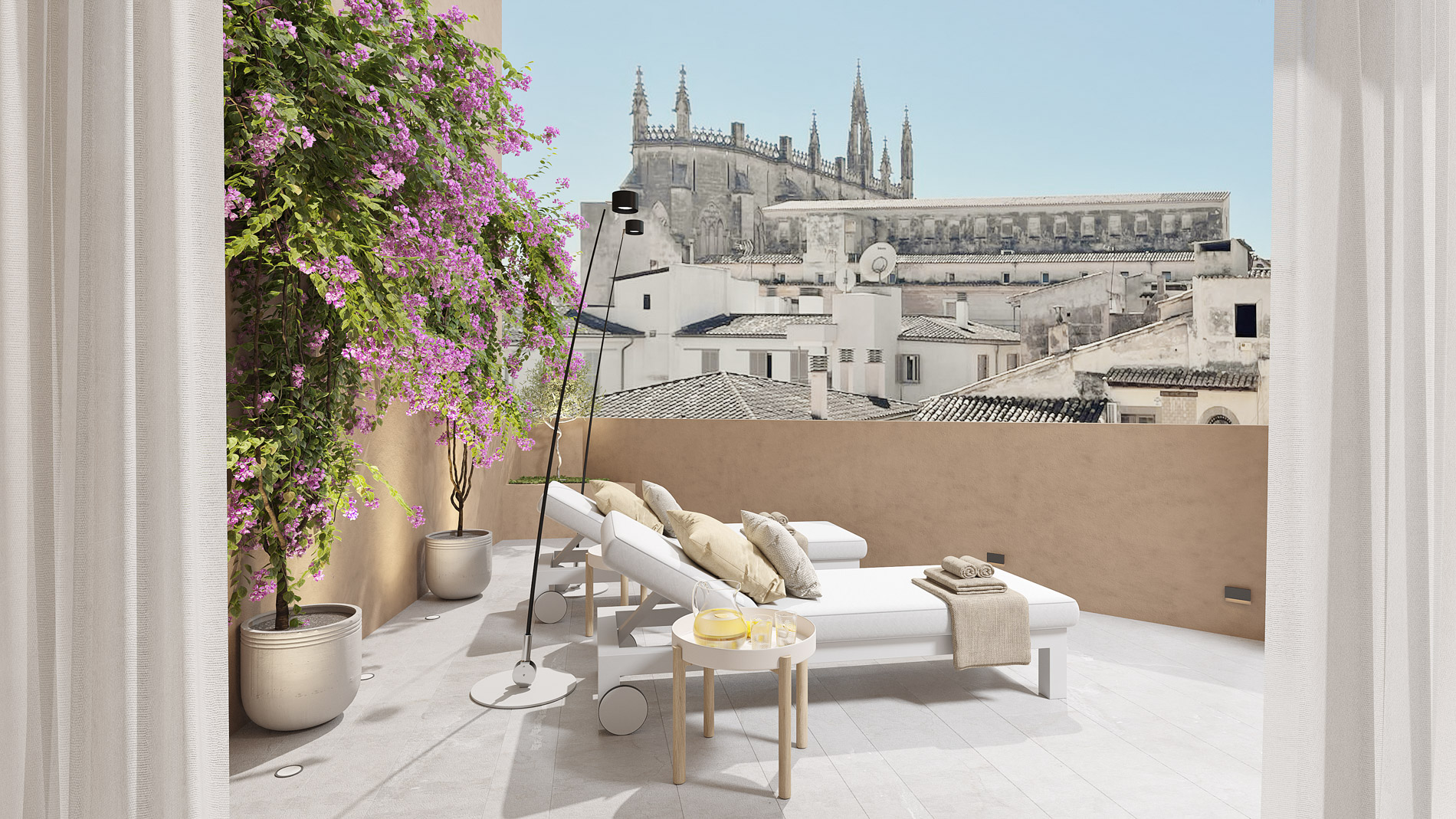 Palacete de lujo en el corazón del casco antiguo de Palma.