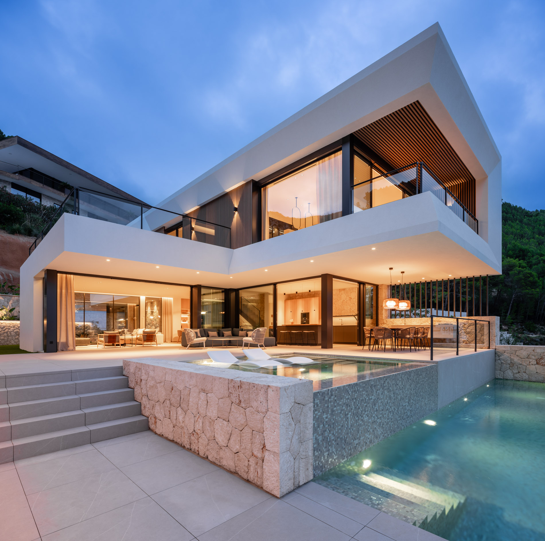 Impresionante villa de diseño lista para estrenar en las colinas de Son Vida