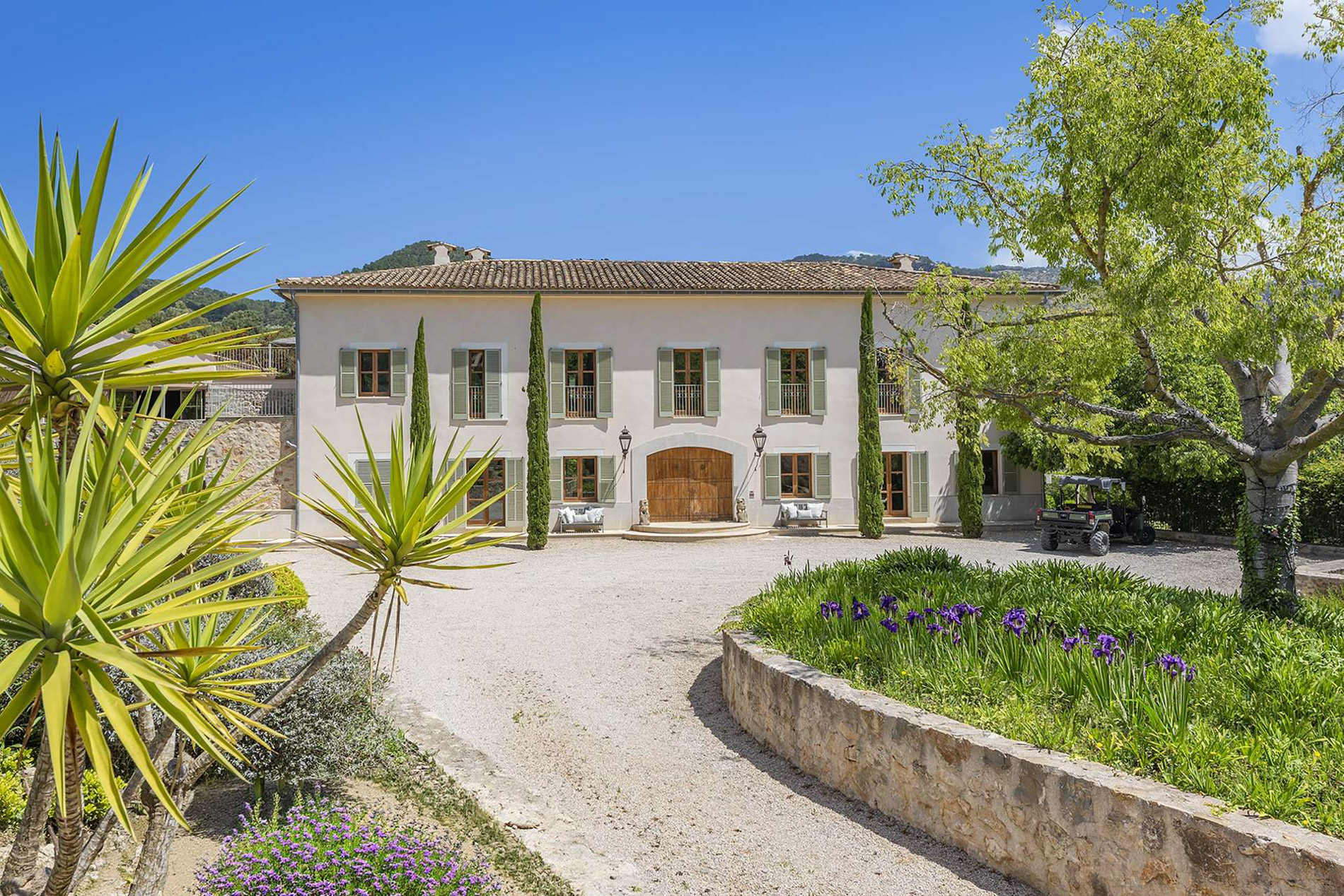 Histórica finca mallorquina reformada con mucho gusto y con increíbles vistas en Puigpunyent