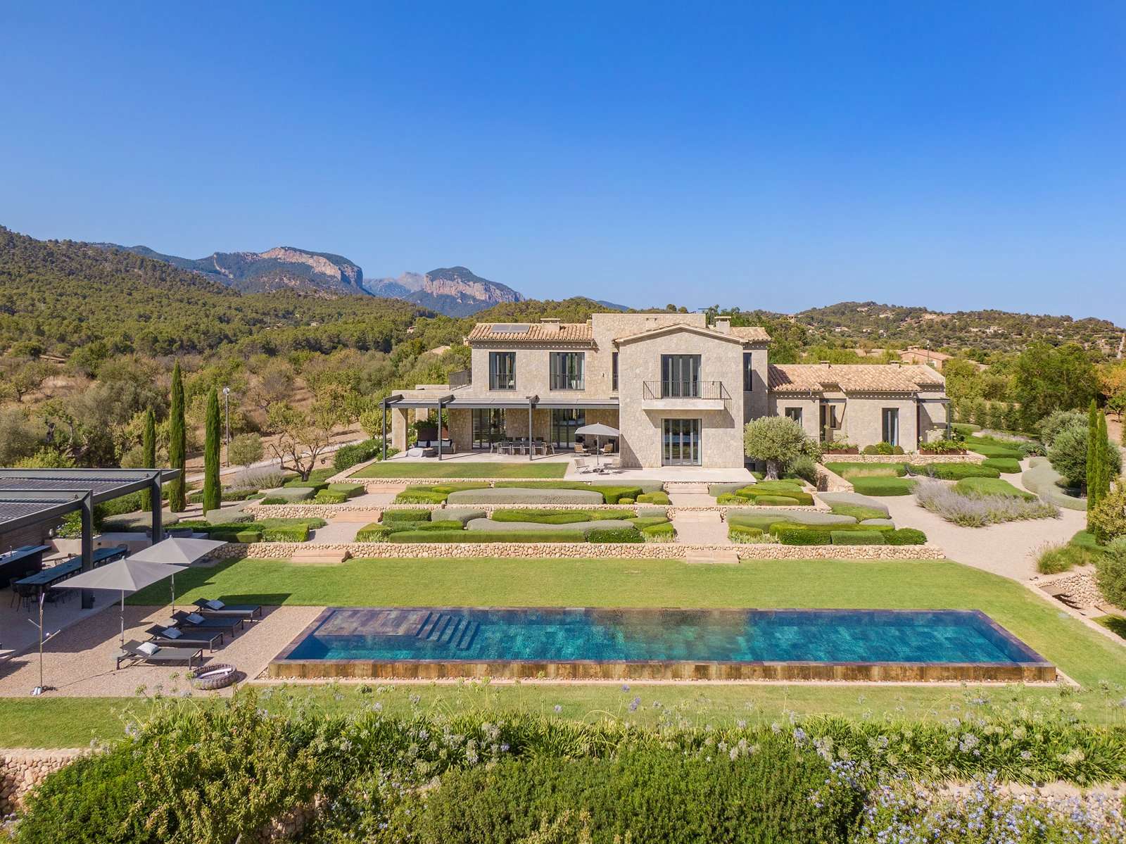 Villa con vistas espectaculares y mucha privacidad en Santa Maria