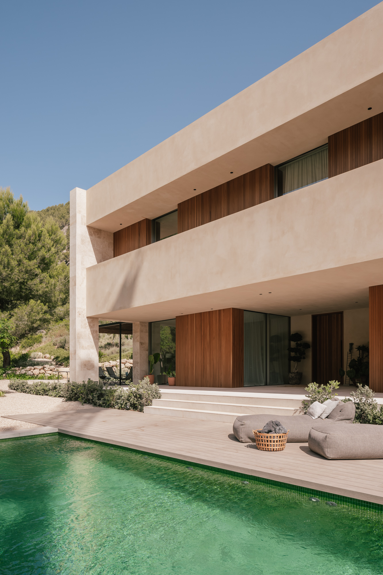 Impresionante villa de diseño con jardín plano y privacidad en Son Vida