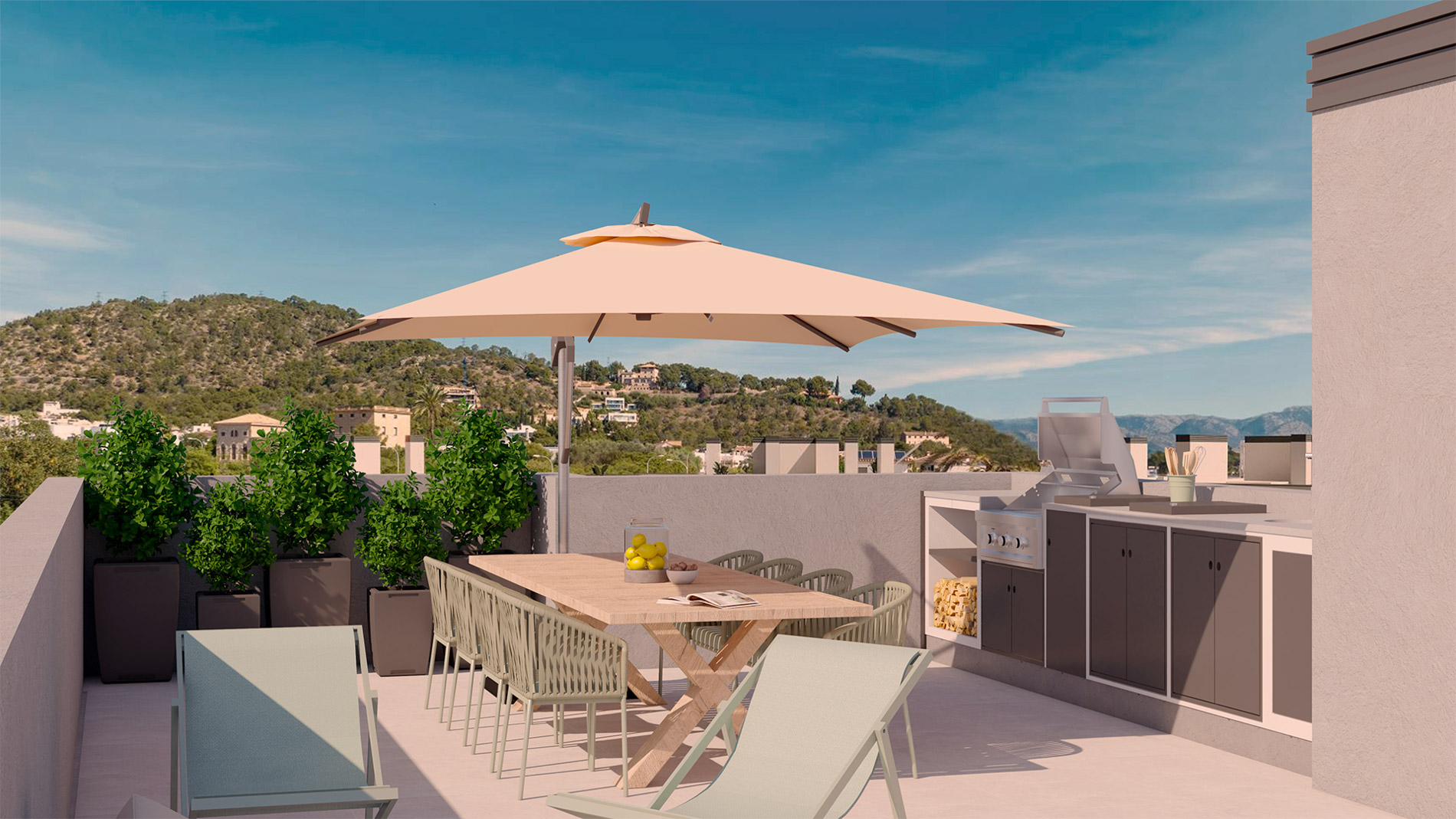 Un oasis de exclusividad y bienestar en Palma Golf - Áticos en un Exclusivo complejo residencial