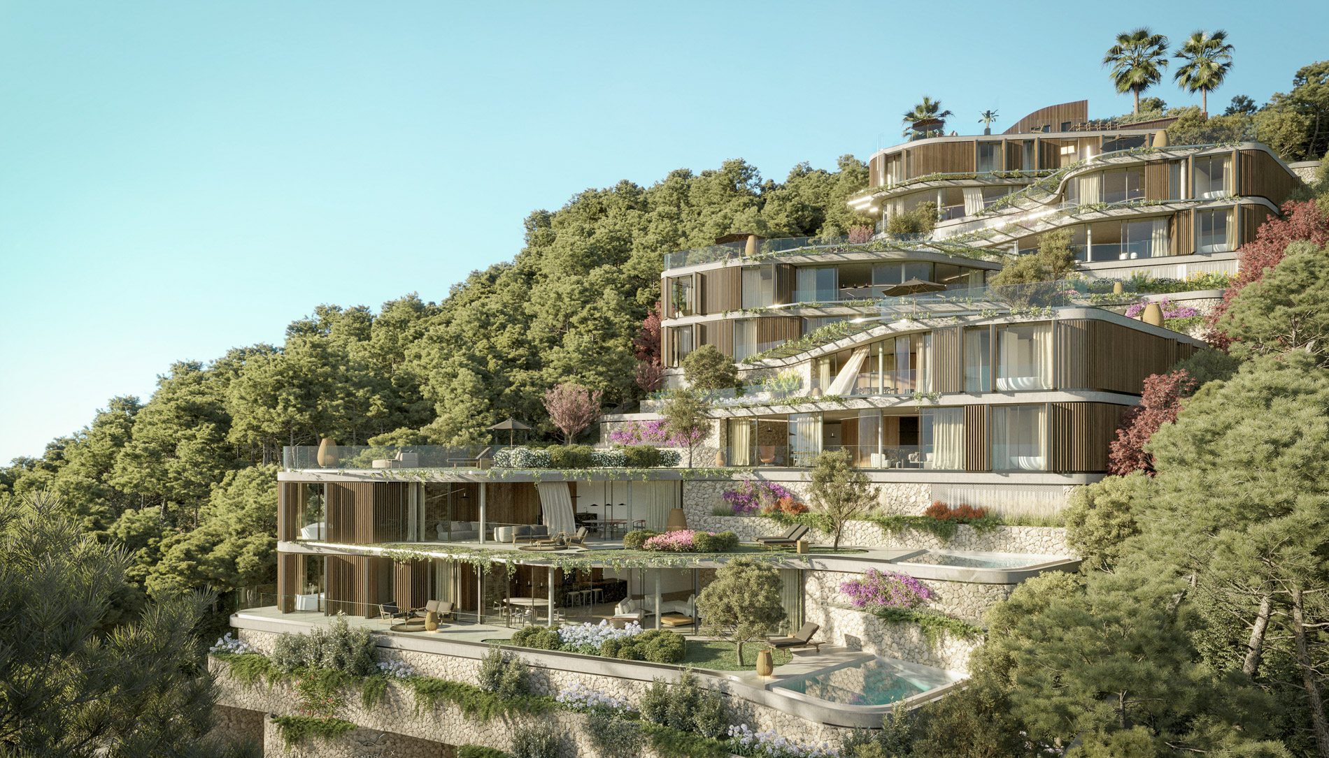 Ein stilvolles Zuhause \u00fcber dem Hafen von Port d\u2019Andratx