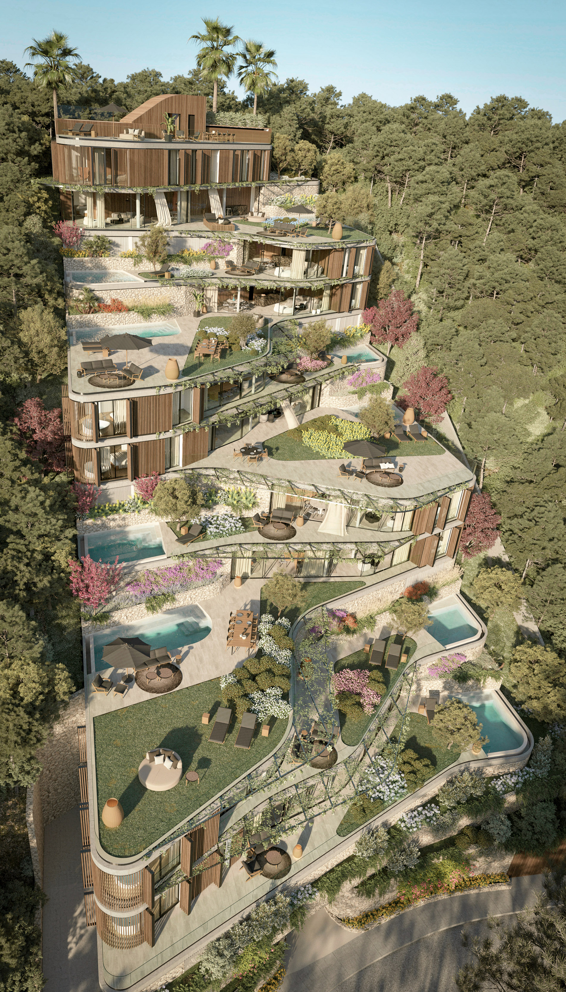 Au\u00dfergew\u00f6hnliche Gartenwohnung oberhalb von Port d\u2019Andratx