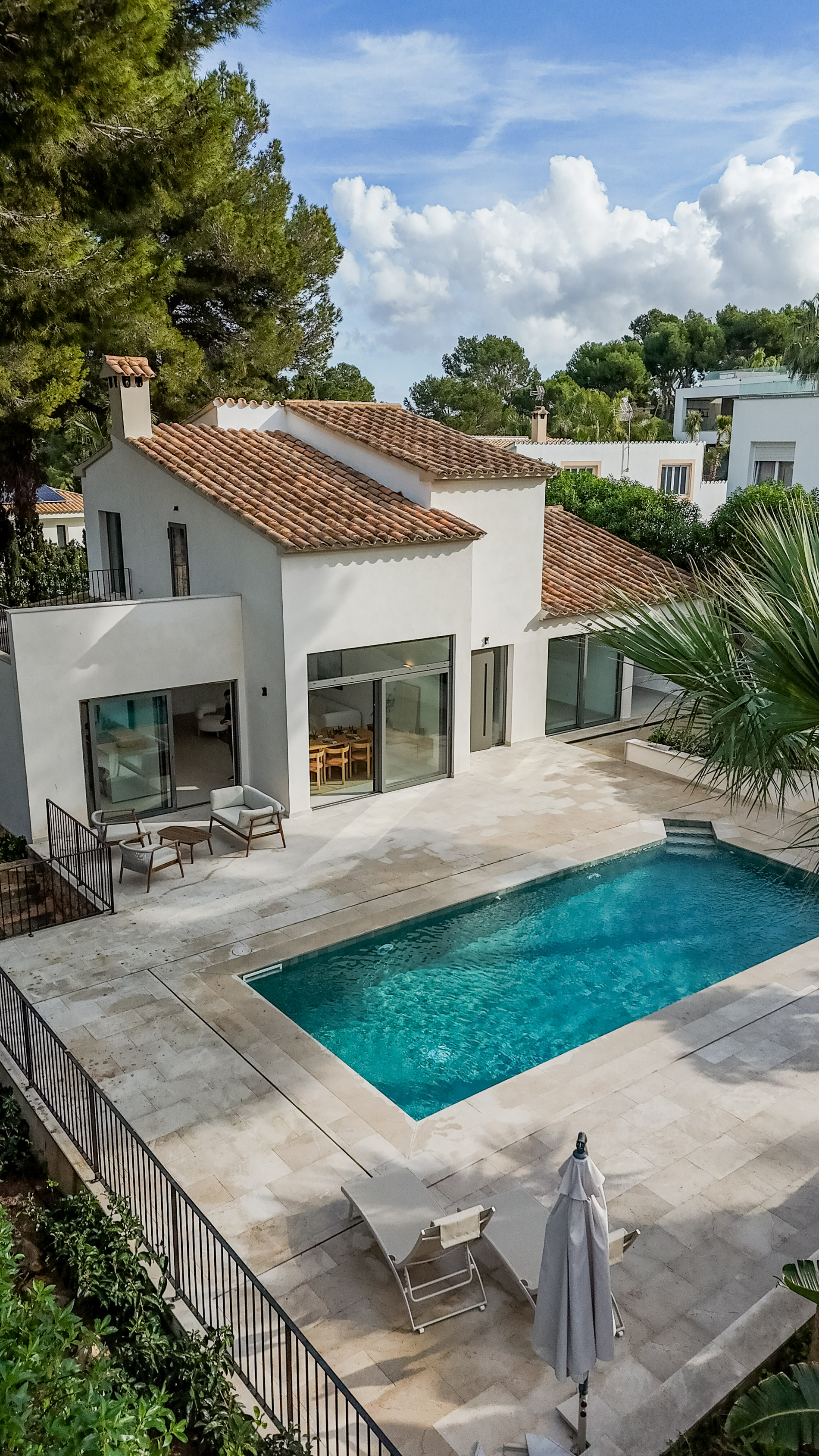 Villa totalmente renovada en una calle tranquila en Nova Santa Ponsa